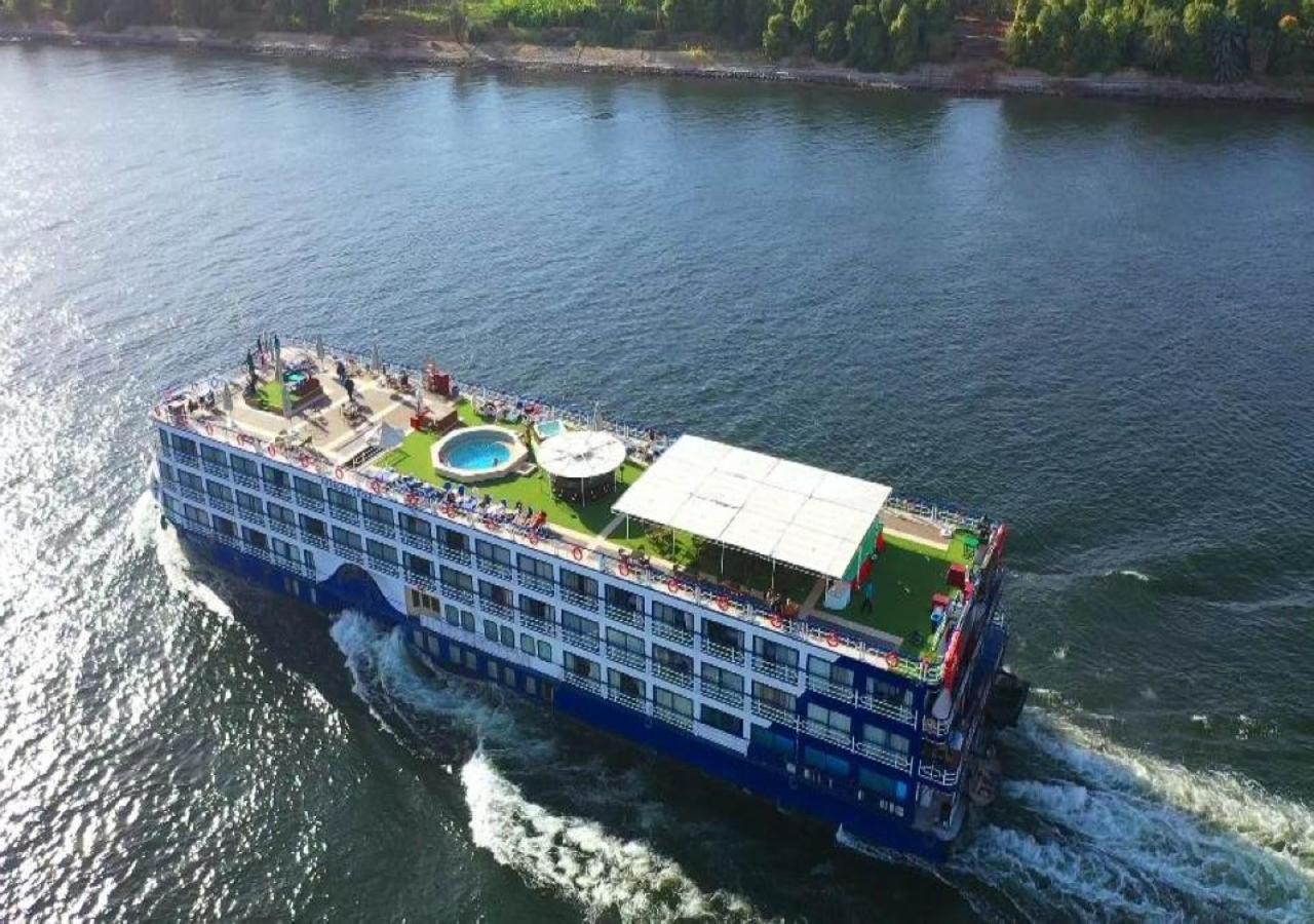 Nile Cruise Al Nabiltan Every Saturday From Luxor 4 Nights & Every Wednesday From Aswan 3 Nights Al Karnak Eksteriør billede